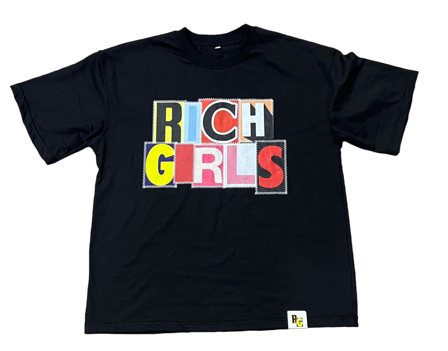 short sleeve T shirt - Black